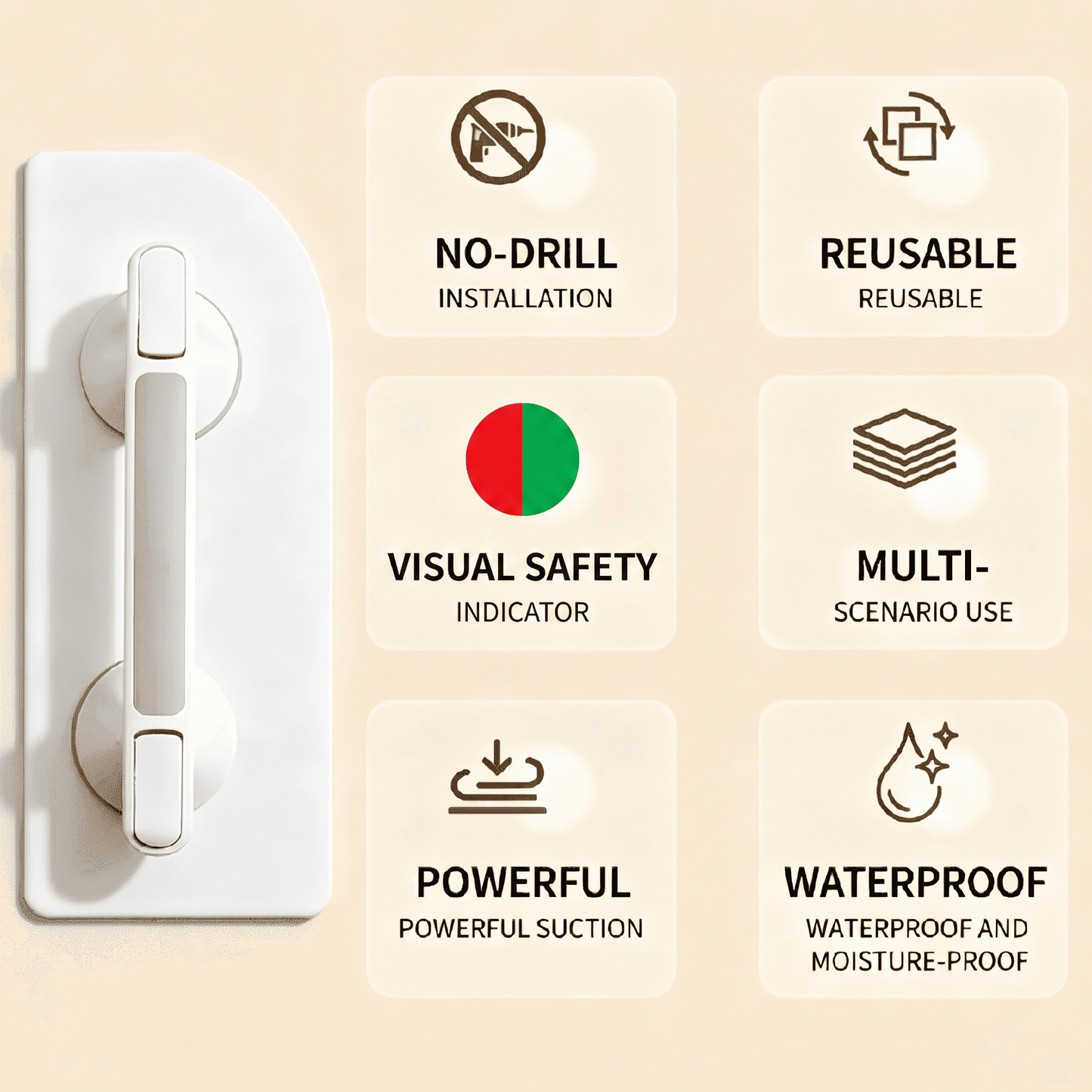 SureHold™ 2.0 — The Grab Bar That Shows You When It's Secure